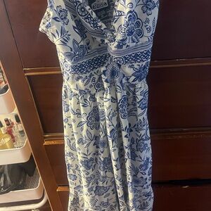 Pinkblush floral Maxi Dress with cutout